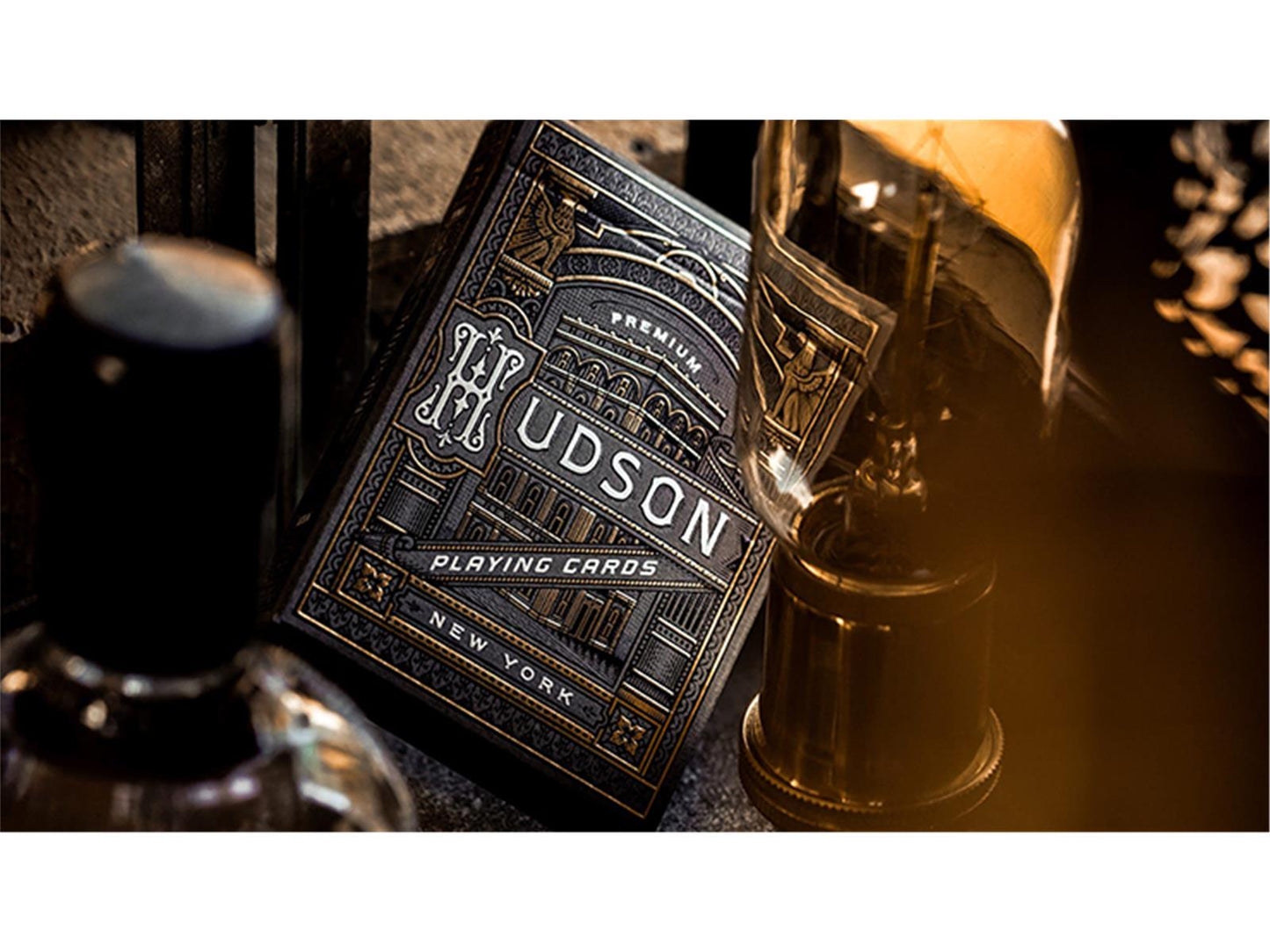 Black Hudson Playing Cards by Theory11