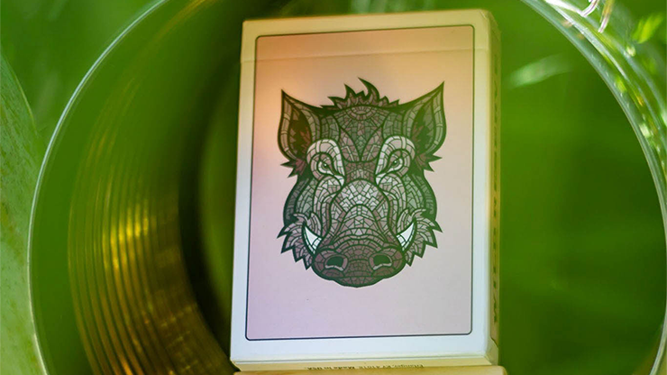 Wild Reserve: Pink Boar Playing Cards