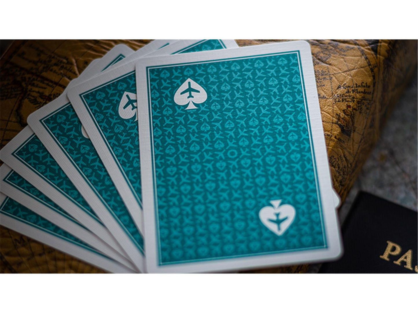 Lounge Edition in Terminal Teal by Jetsetter Playing Cards