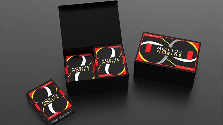 MOBIUS Black Playing Cards by TCC Presents