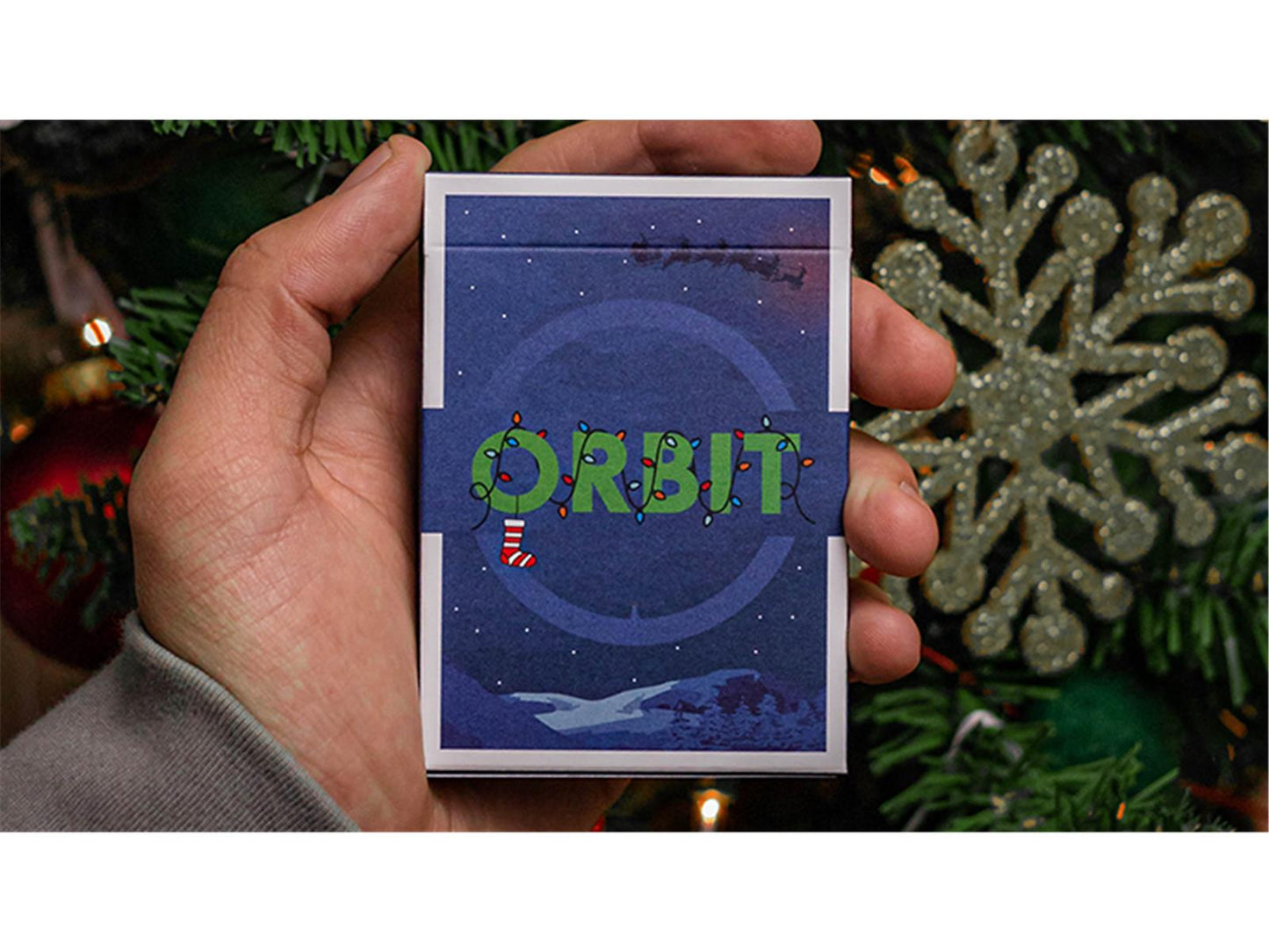 Orbit Christmas Playing Cards