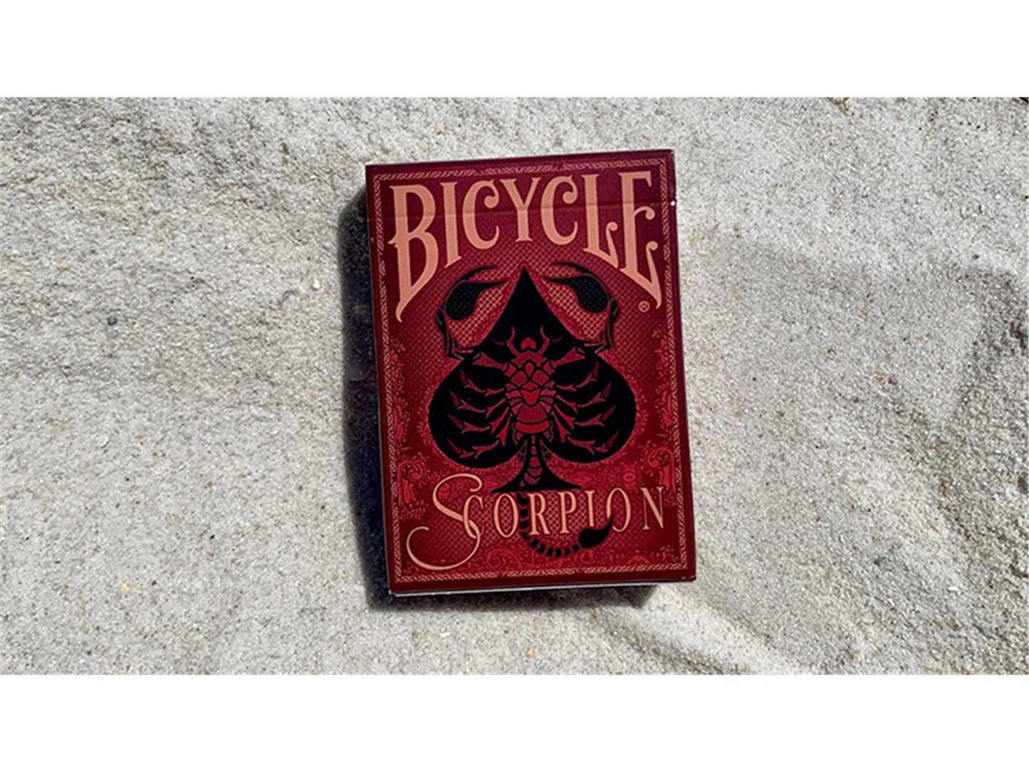 Bicycle Scorpion (Red) Playing Cards
