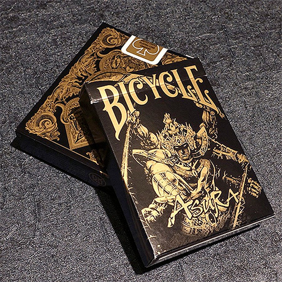 Bicycle Asura Black - Gold Edition Deck by Card Experiment