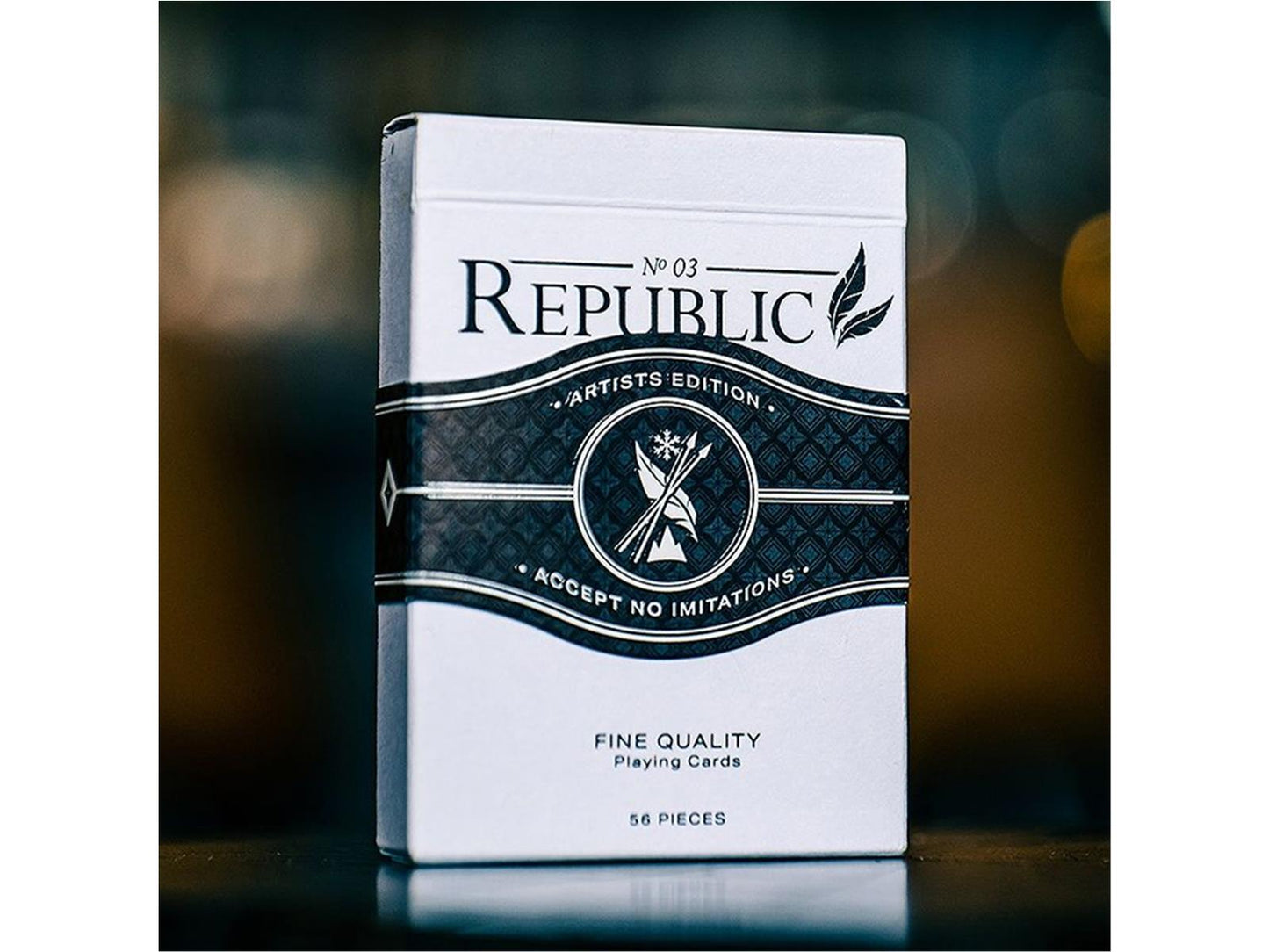 BLACK Republic Deck - Artist Edition by Ellusionist
