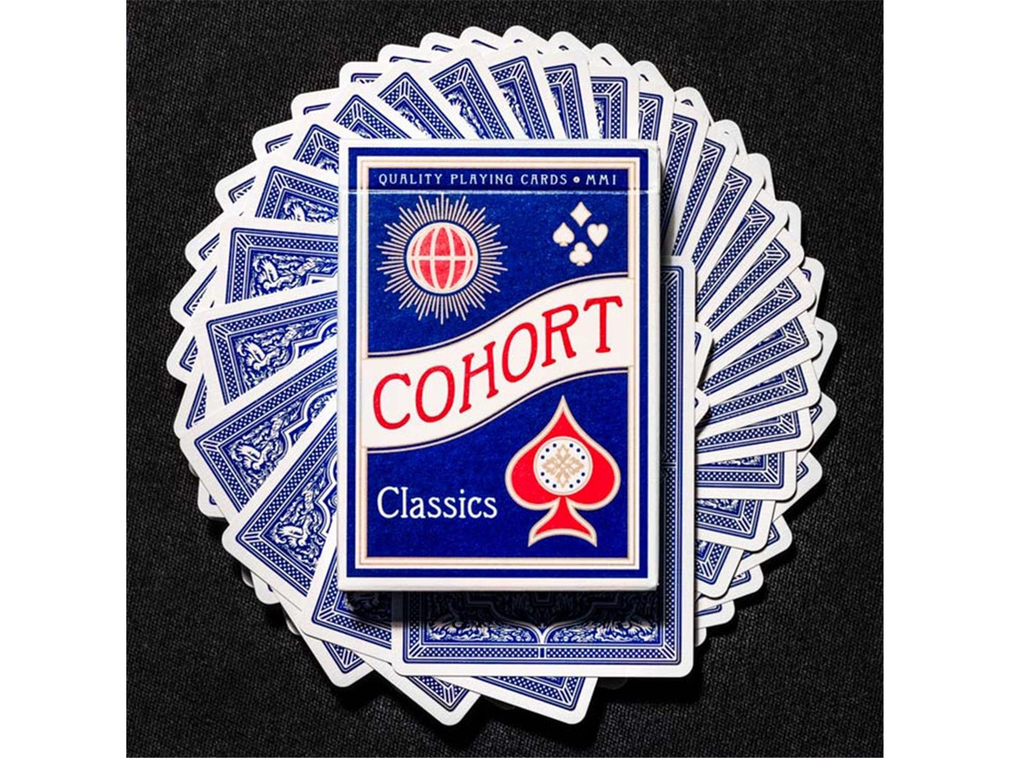 Cohorts Blue Playing Cards Marked Deck