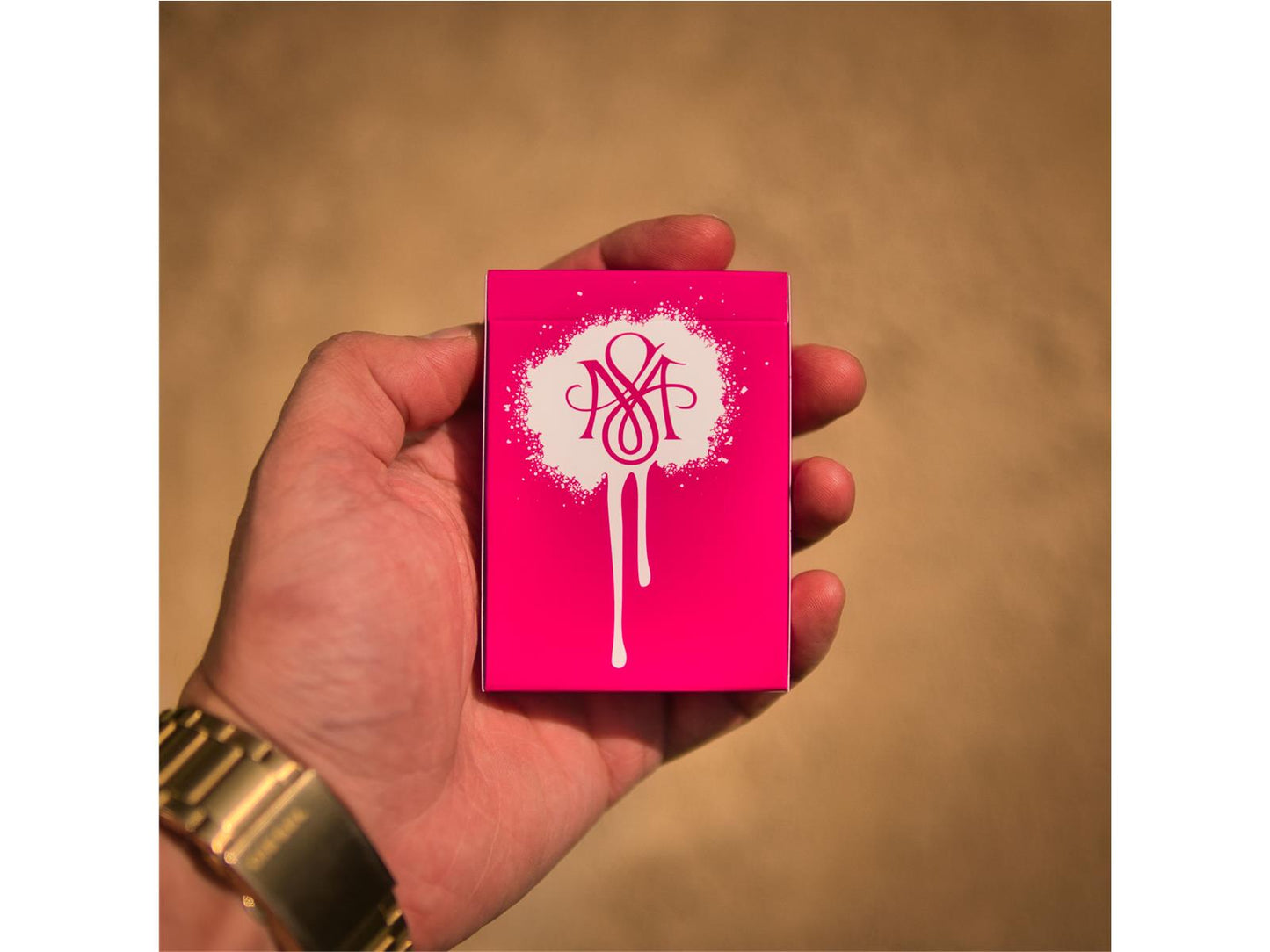 MS Splat Deck Bubblegum Pink Playing Cards