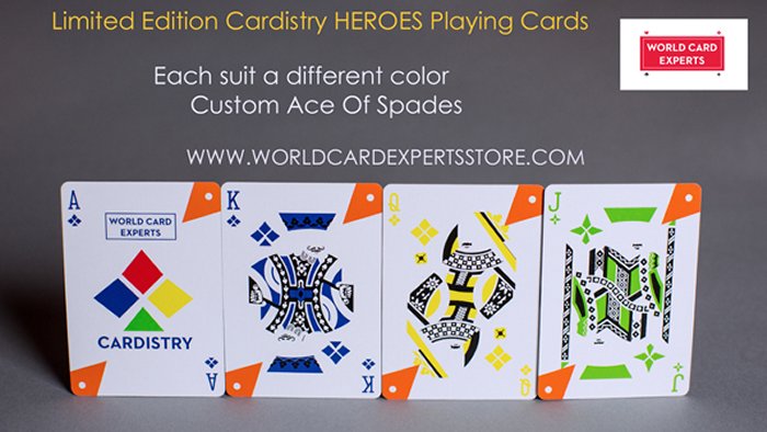 Cardistry Heroes Deck Playing Cards
