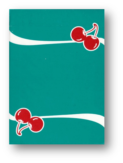 Cherry Casino Playing Cards Green 1ダース Cherry Casino Sahara Green Playing Cards - playingcardshop.eu