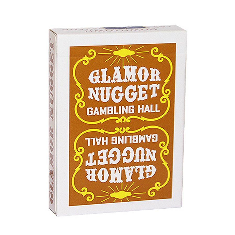 Glamor Nugget Limited Edition Playing Cards (Brown)