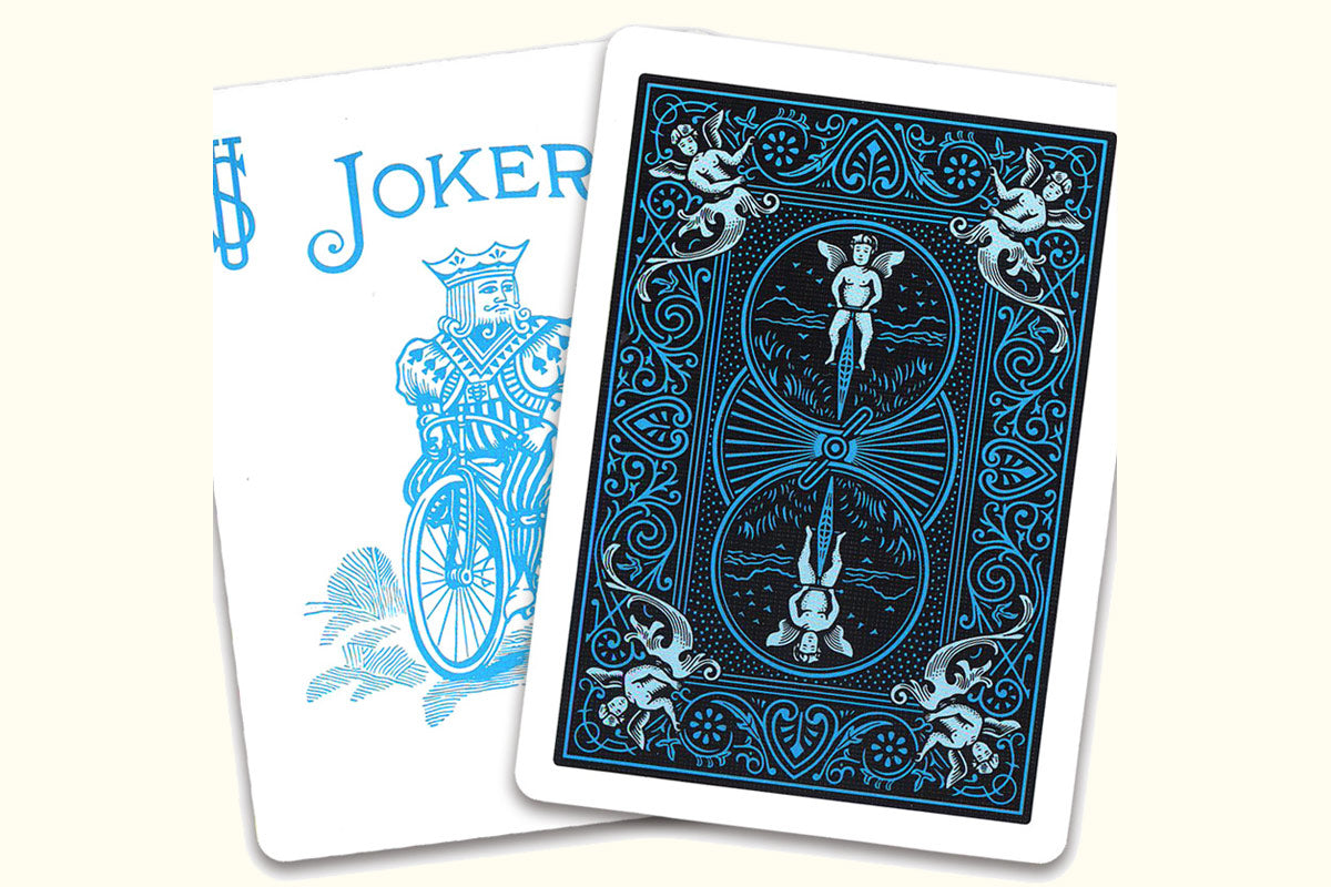 Bicycle Black Blue Playing Cards JAPAN