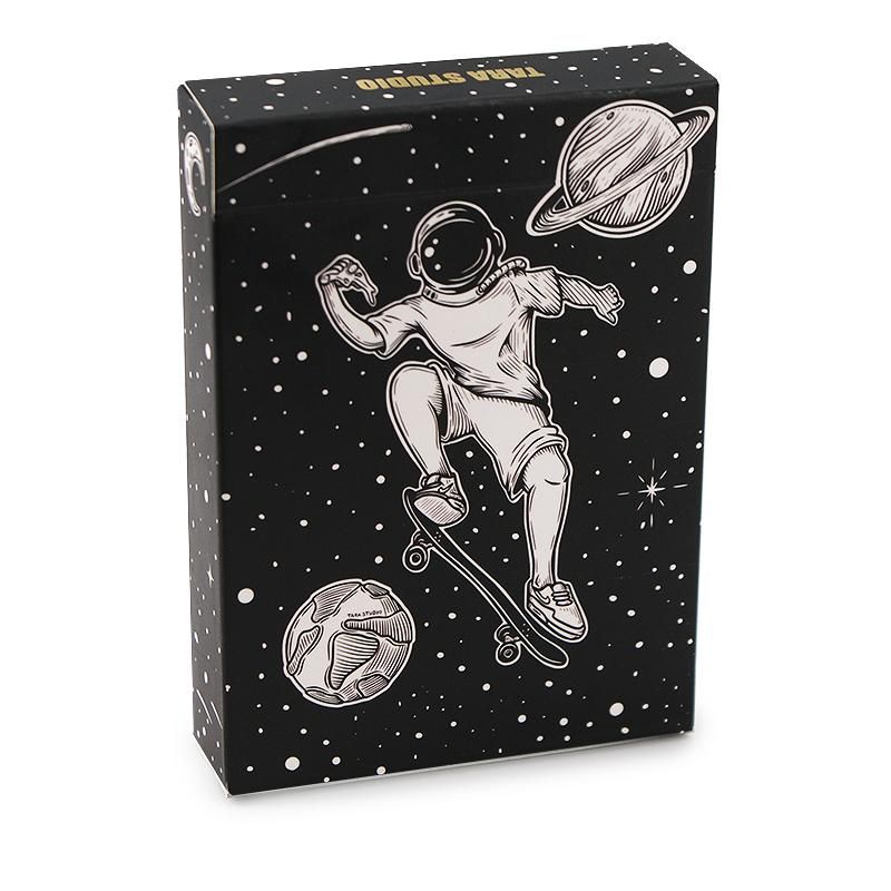Space Pizza Playing Cards by Tara Studio