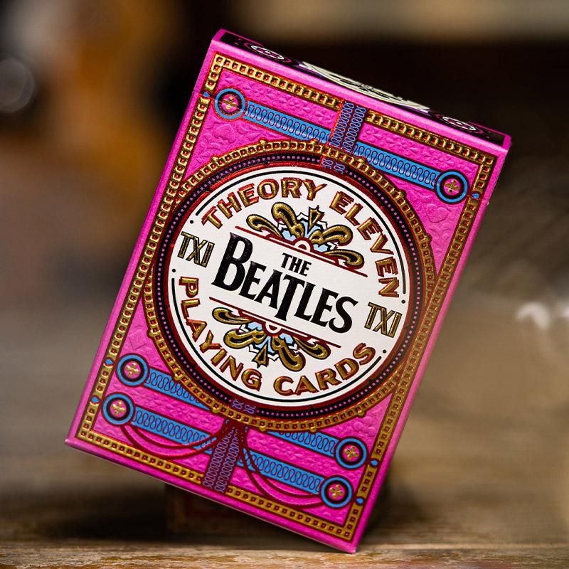 The Beatles Playing Cards – Pink
