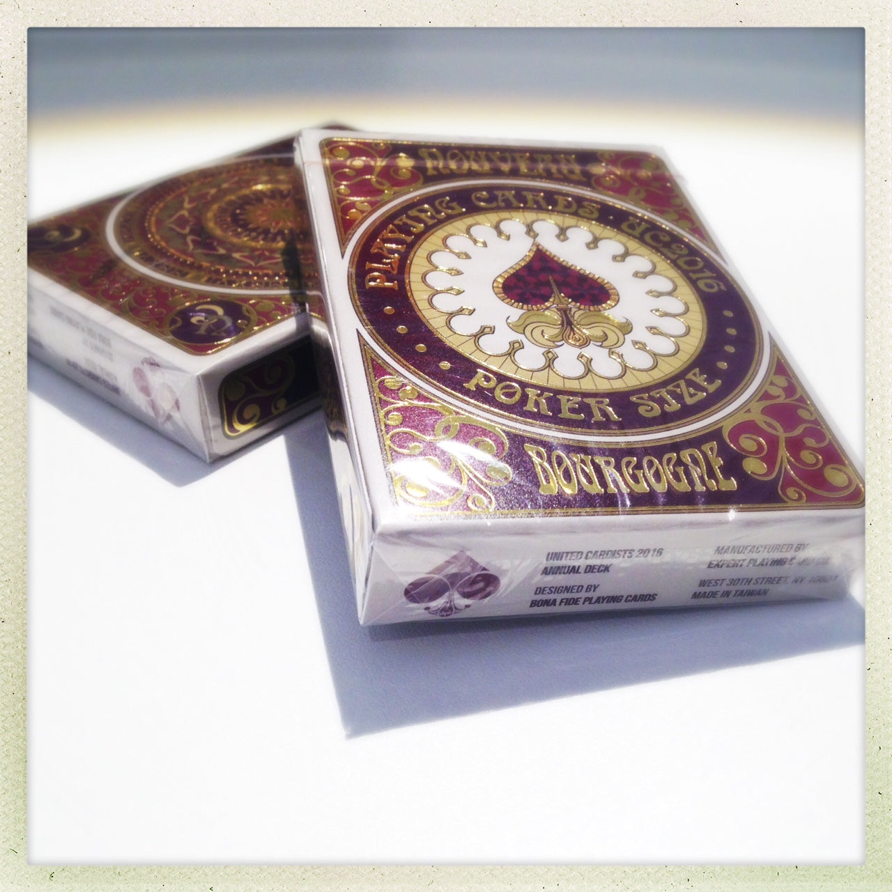 United Cardist 2016 - UC2016 Bourgogne Playing Cards