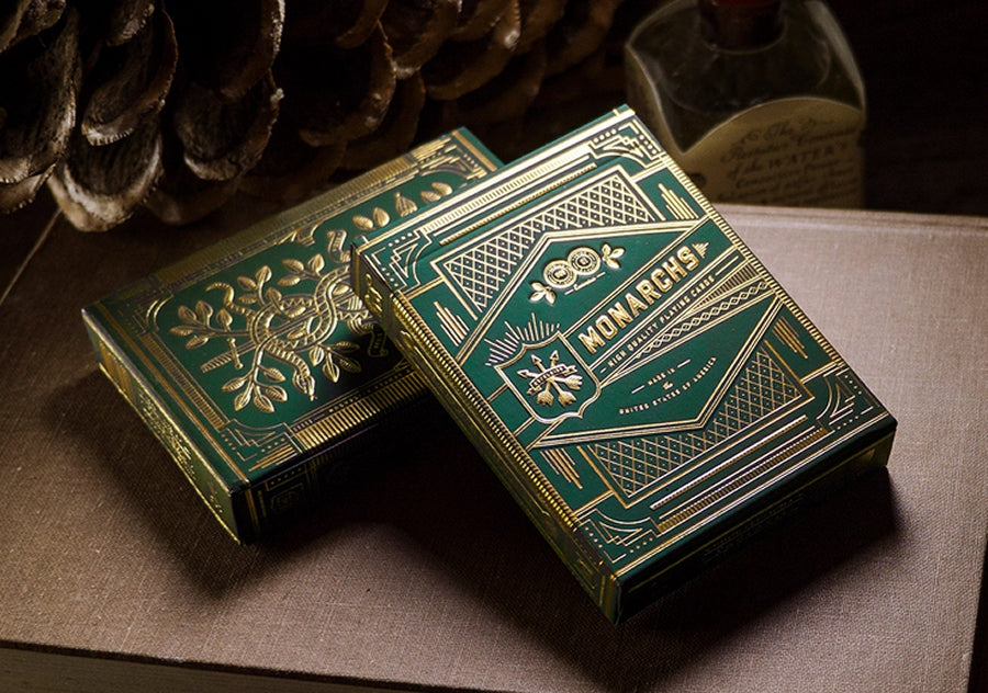 Monarch Green Edition Playing Cards