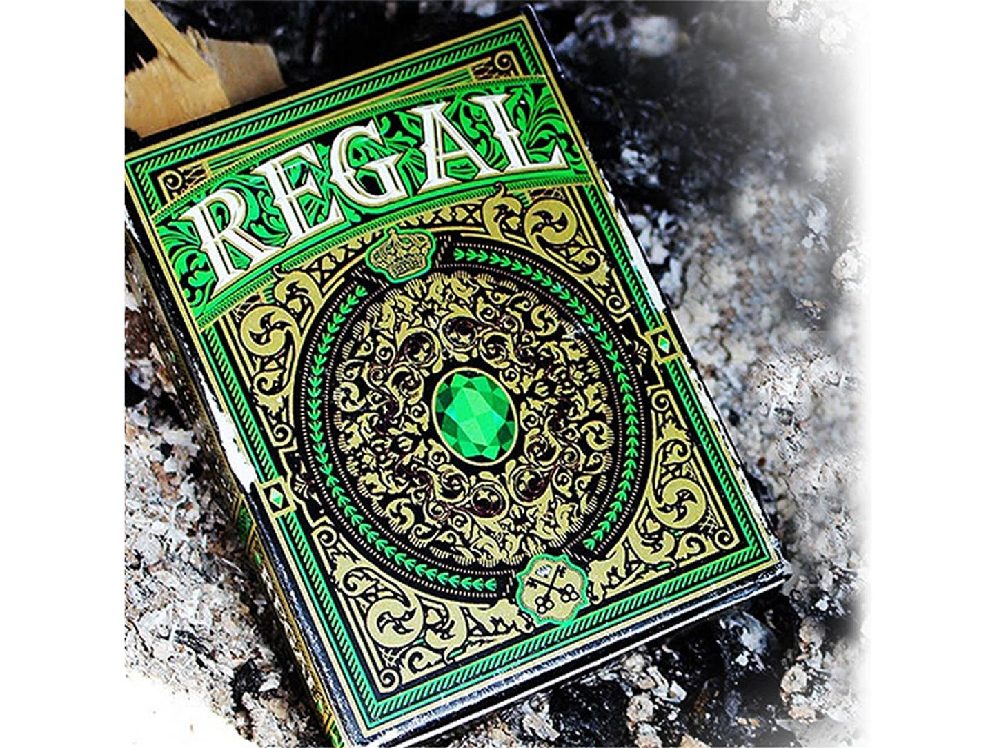 Regal Green Poker Playing Cards
