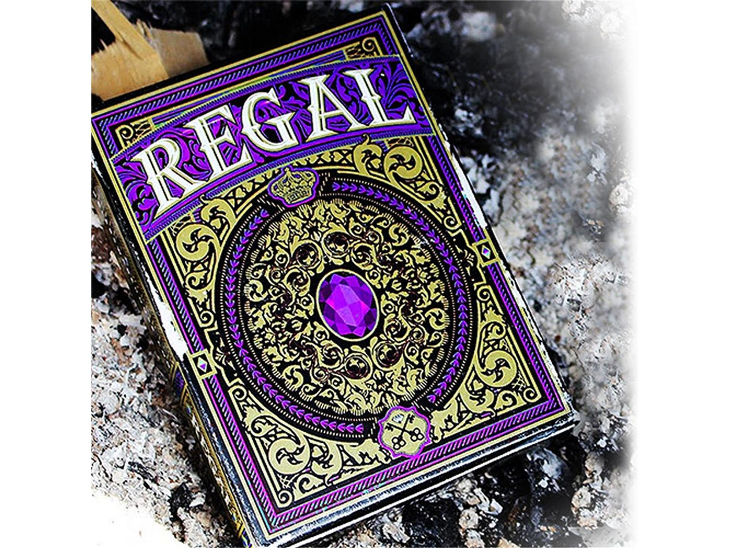 Regal Purple Playing Cards