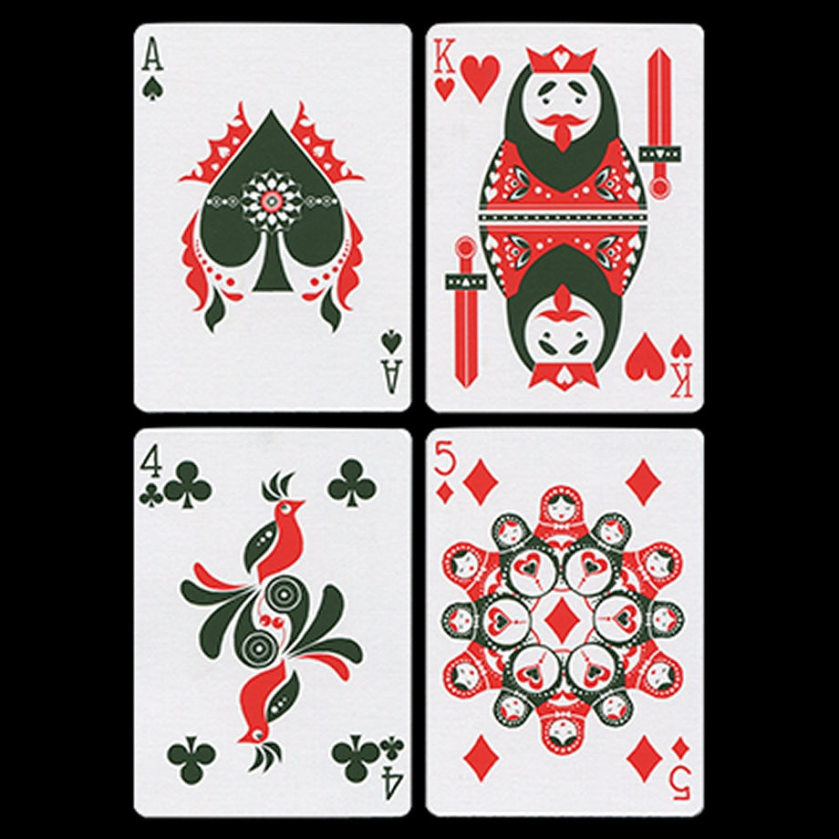 Russian Folk Art Deck by Natalia Silva