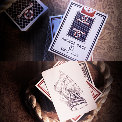 Nautical Playing Cards (BLAU) by House of Playing Cards