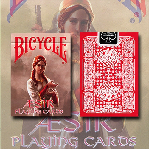 Bicycle AEsir Viking Gods Deck (Red)
