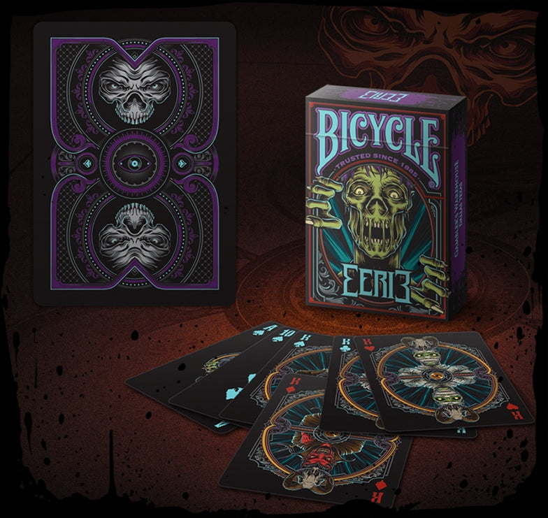 Bicycle Eerie Deck (Purple) by Gambler's Warehouse