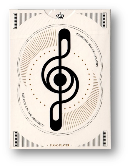 Piano Players 2-Keys Edition Playing Cards