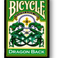 Bicycle Dragon Green by Gamblers Warehouse