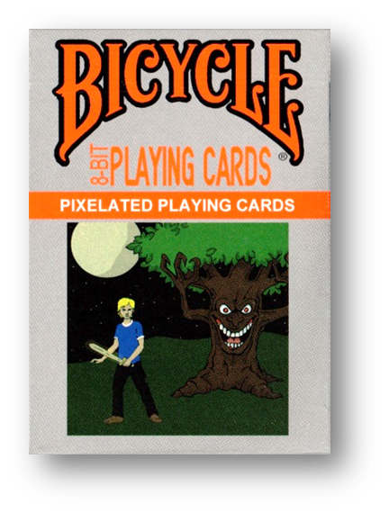 Bicycle 8-bit Black Deck