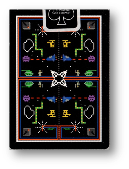 Bicycle 8-bit Black Deck