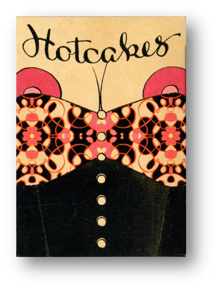 Limited Edition Black Hotcakes Playing Cards by Uusi