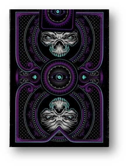 Bicycle Eerie Deck (Purple) by Gambler's Warehouse