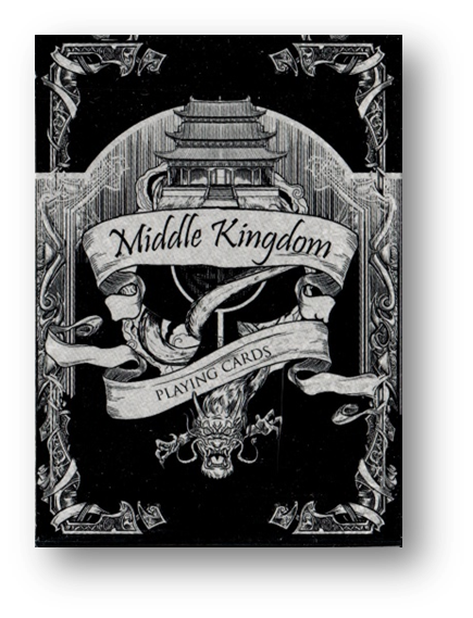 Middle Kingdom (Silver) Playing Cards Printed by US Playing Card Co