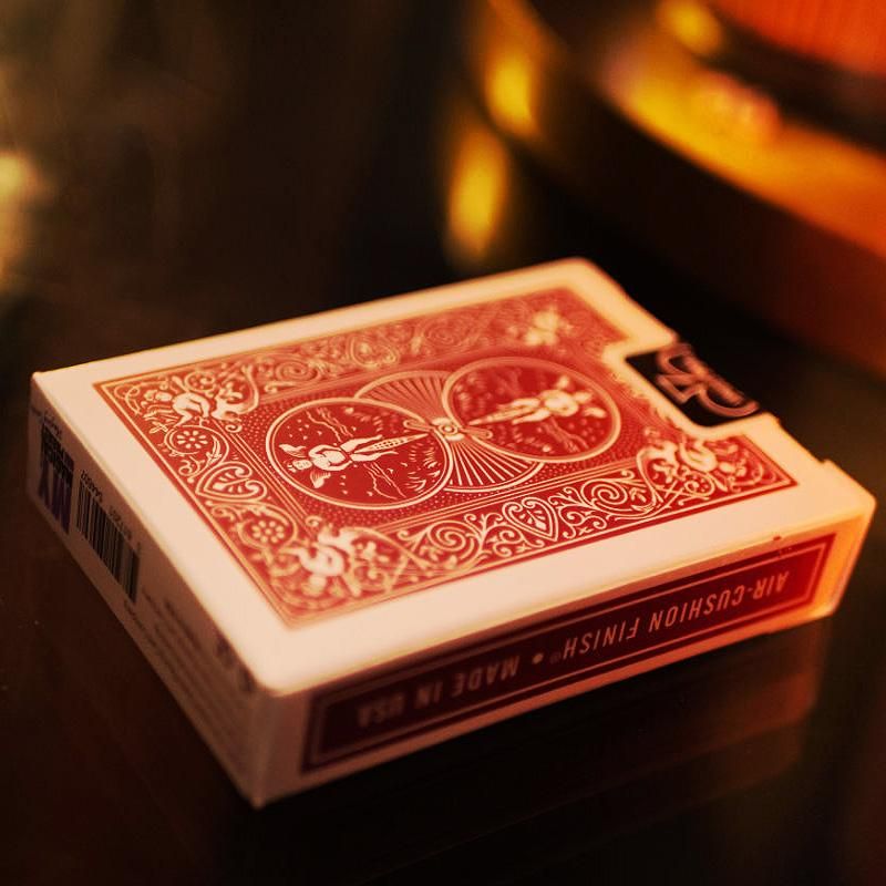 Bicycle - Metallic Deck Ruby