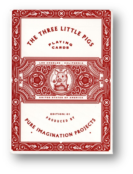 The Three Little Pigs Playing Cards by Pure Imagination Projects