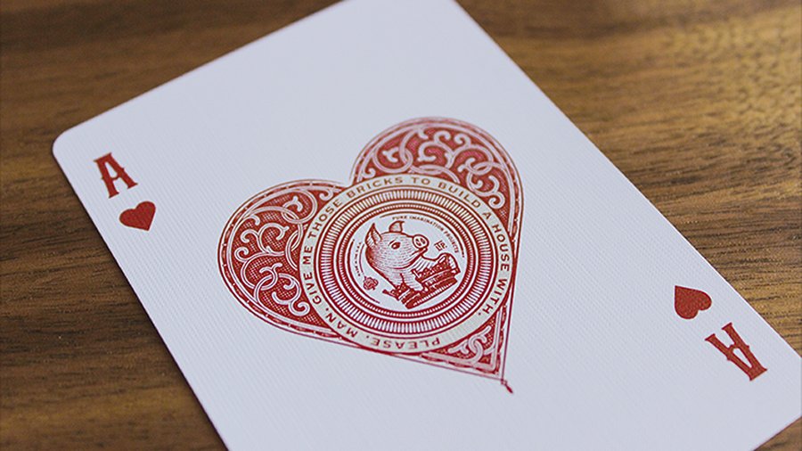 The Three Little Pigs Playing Cards by Pure Imagination Projects