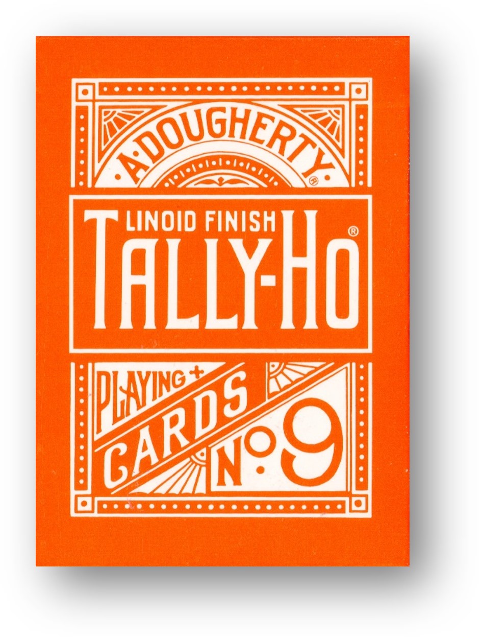 Tally Ho Reverse Fan back (Orange) Limited Ed. by Aloy Studios