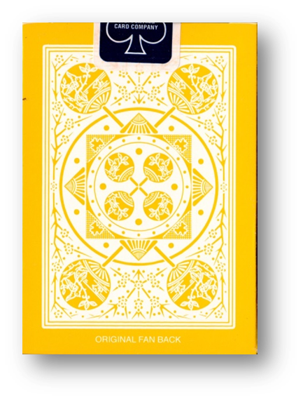 Tally Ho Reverse Fan back (Yellow) Limited Ed. by Aloy Studios