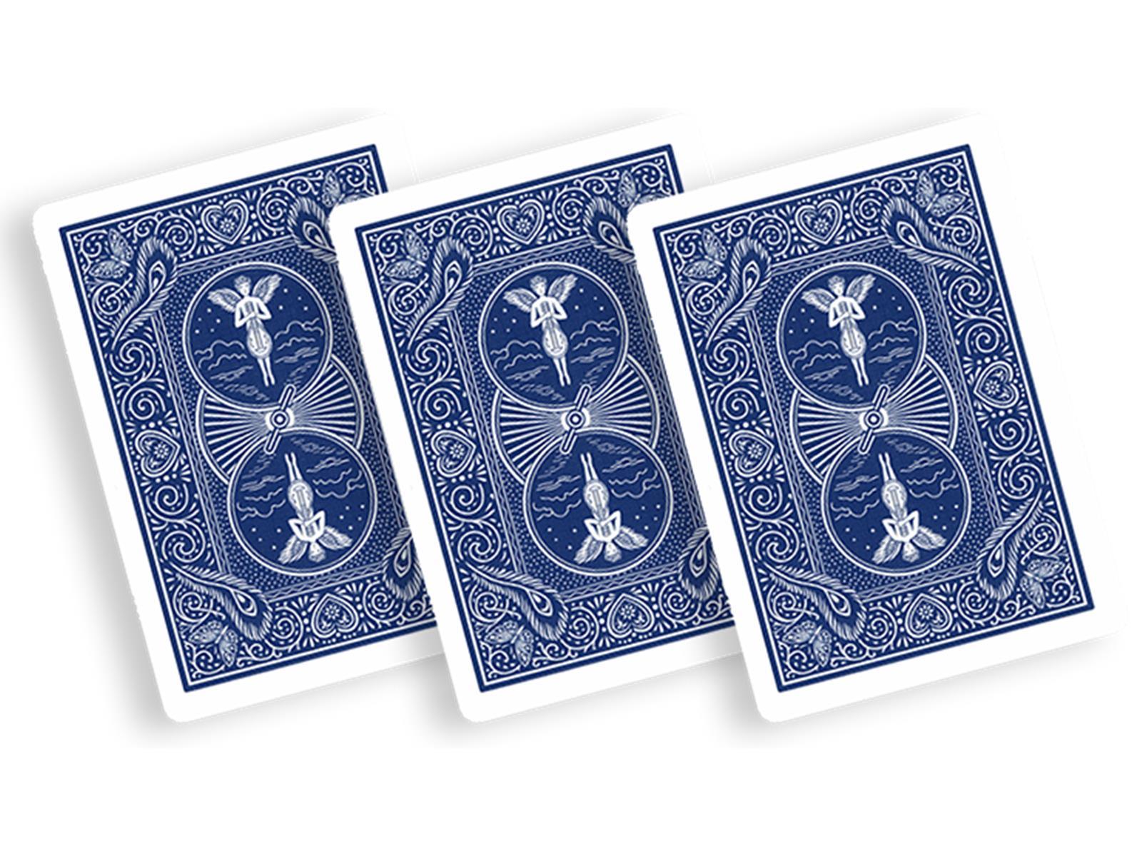 Mandolin Playing Cards Blau