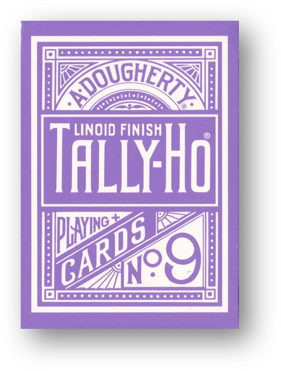 Tally Ho Reverse Circle back (Purple) Limited Ed. by Aloy Studios