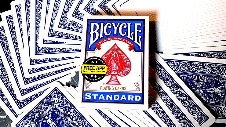 2 Decks (1 x rot / 1 x blau) Standard Bicycle 808 Rider Back Spielkarten Poker Karten