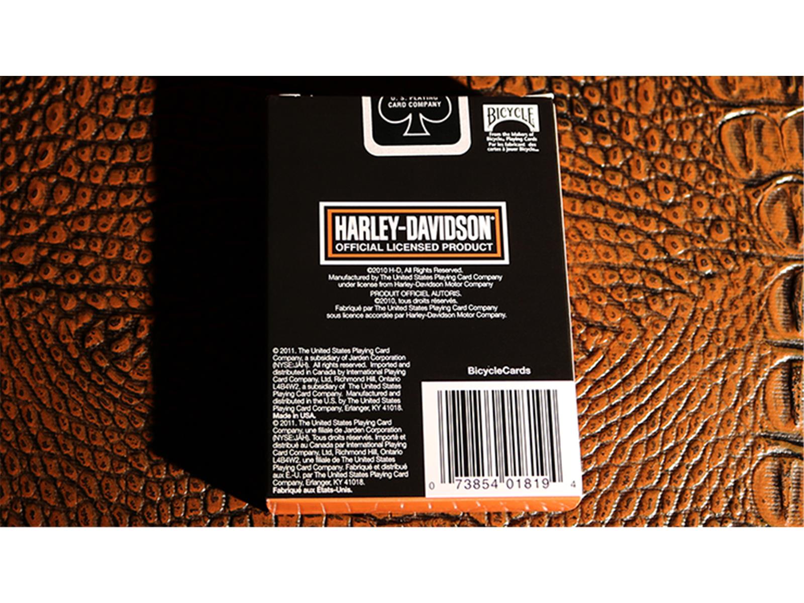 Harley Davidson Oil Playing Cards By USPCC