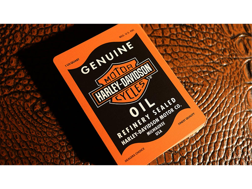 Harley Davidson Oil Playing Cards By USPCC