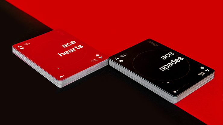 Grid Series Two - Typographic Playing Cards