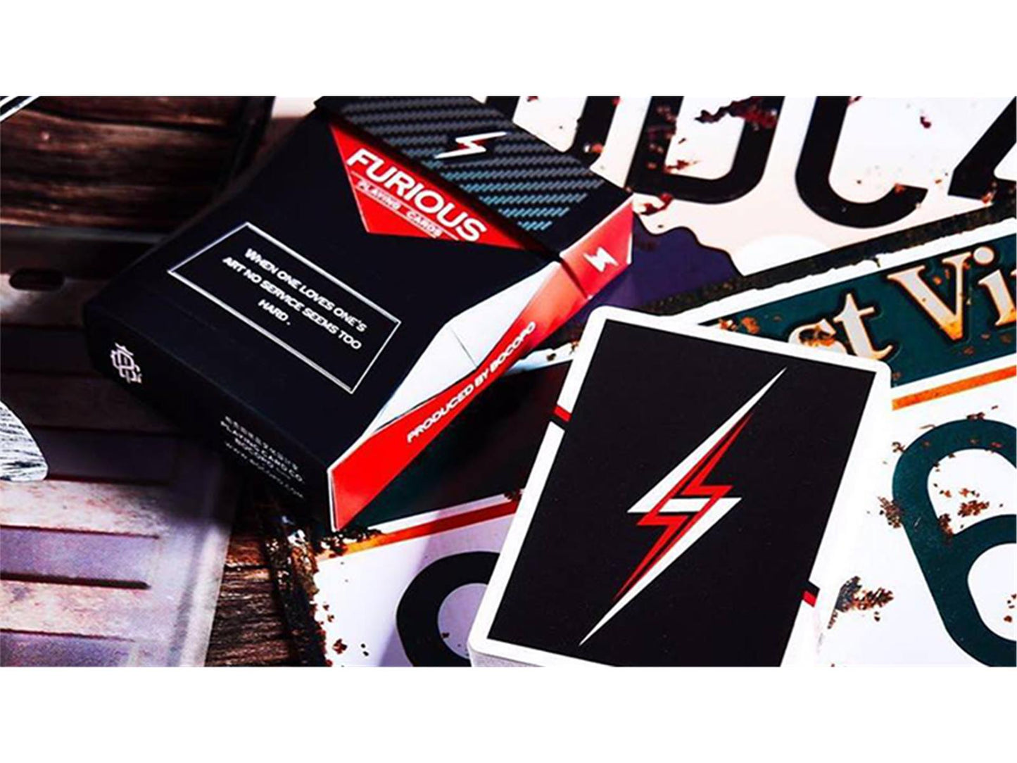 Limited Edition Furious Playing Cards by Bocopo
