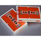 Gemini Casino Playing Cards - Orange