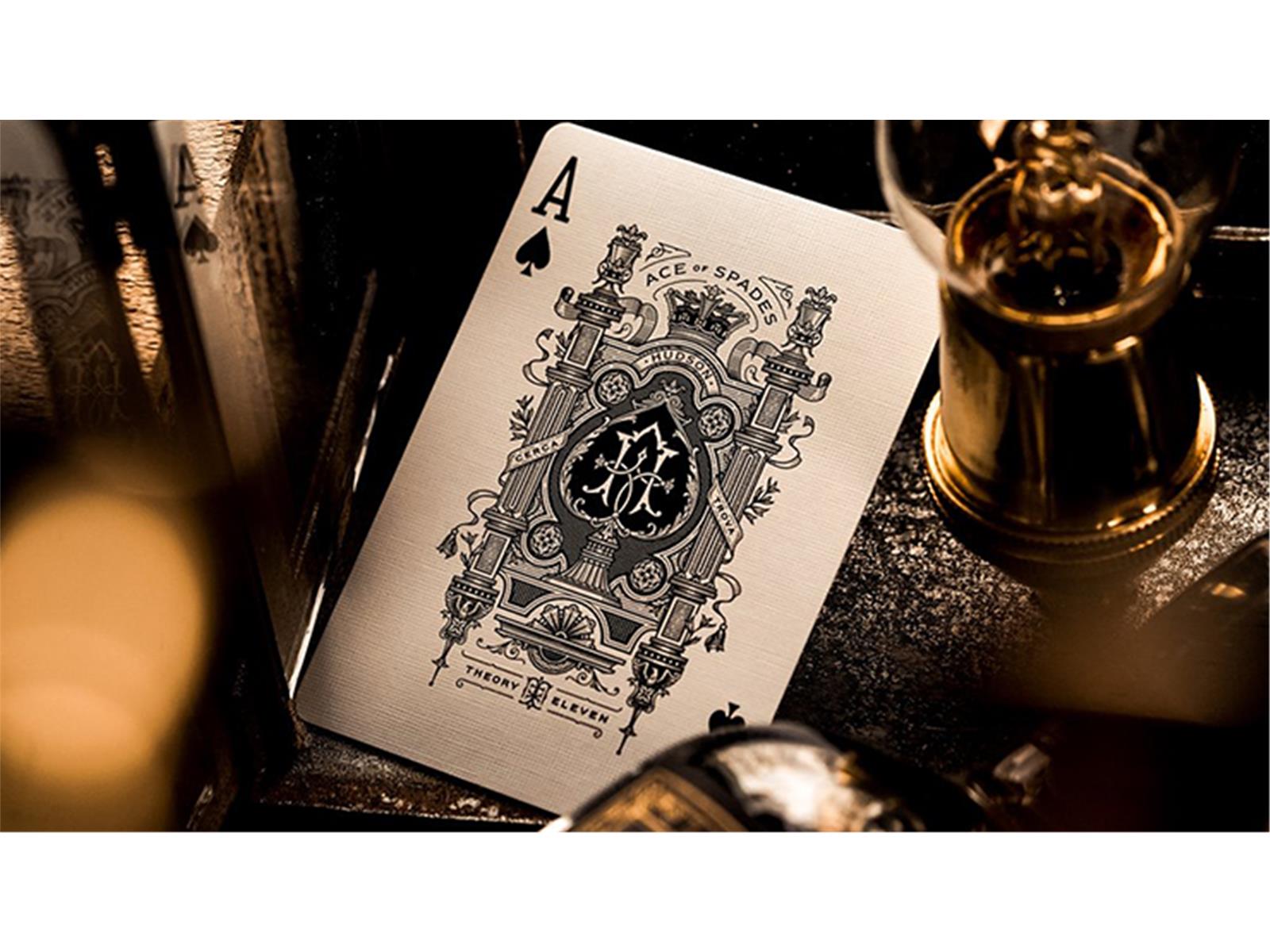 Black Hudson Playing Cards by Theory11