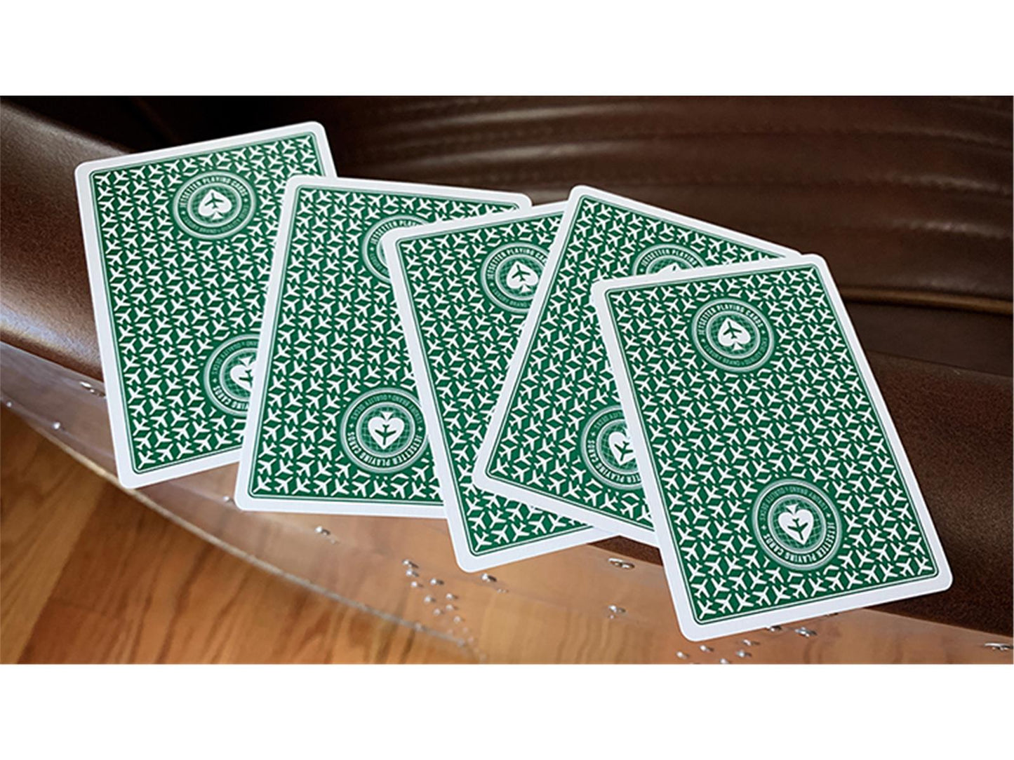 Premier Edition in Jetsetter Green by Jetsetter Playing Cards