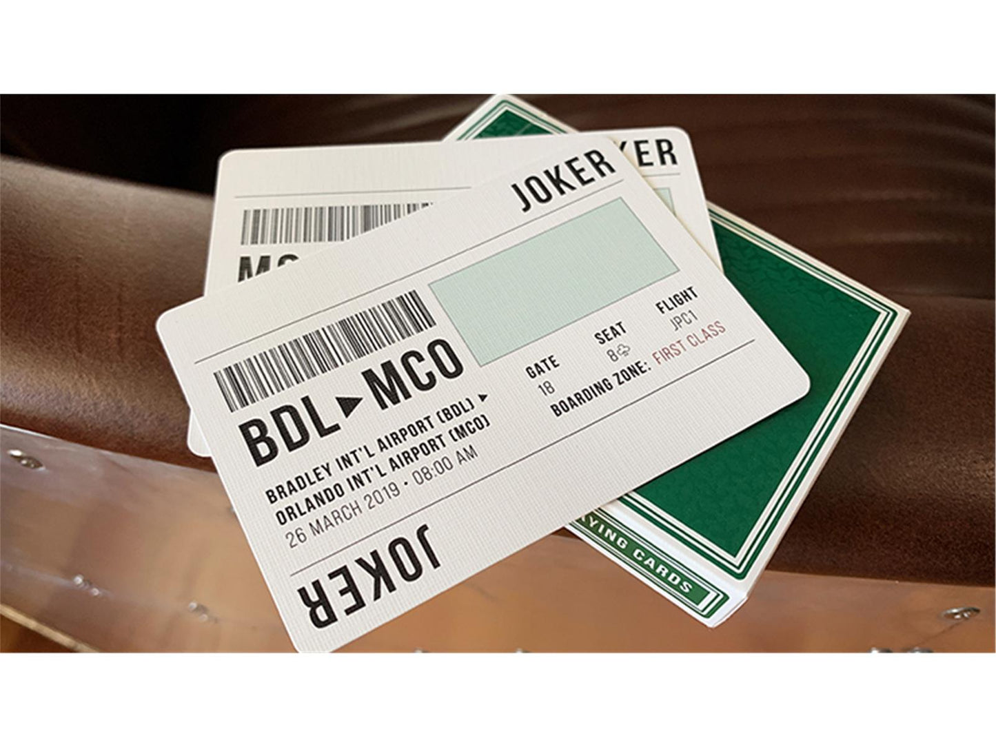 Premier Edition in Jetsetter Green by Jetsetter Playing Cards