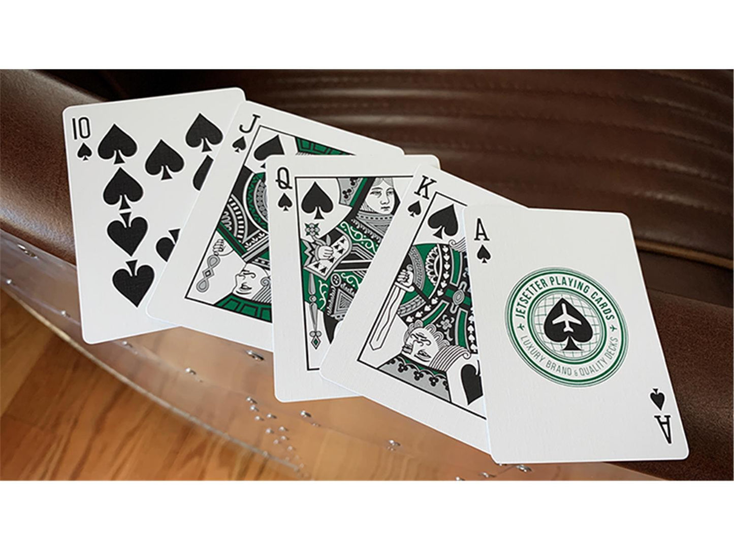Premier Edition in Jetsetter Green by Jetsetter Playing Cards