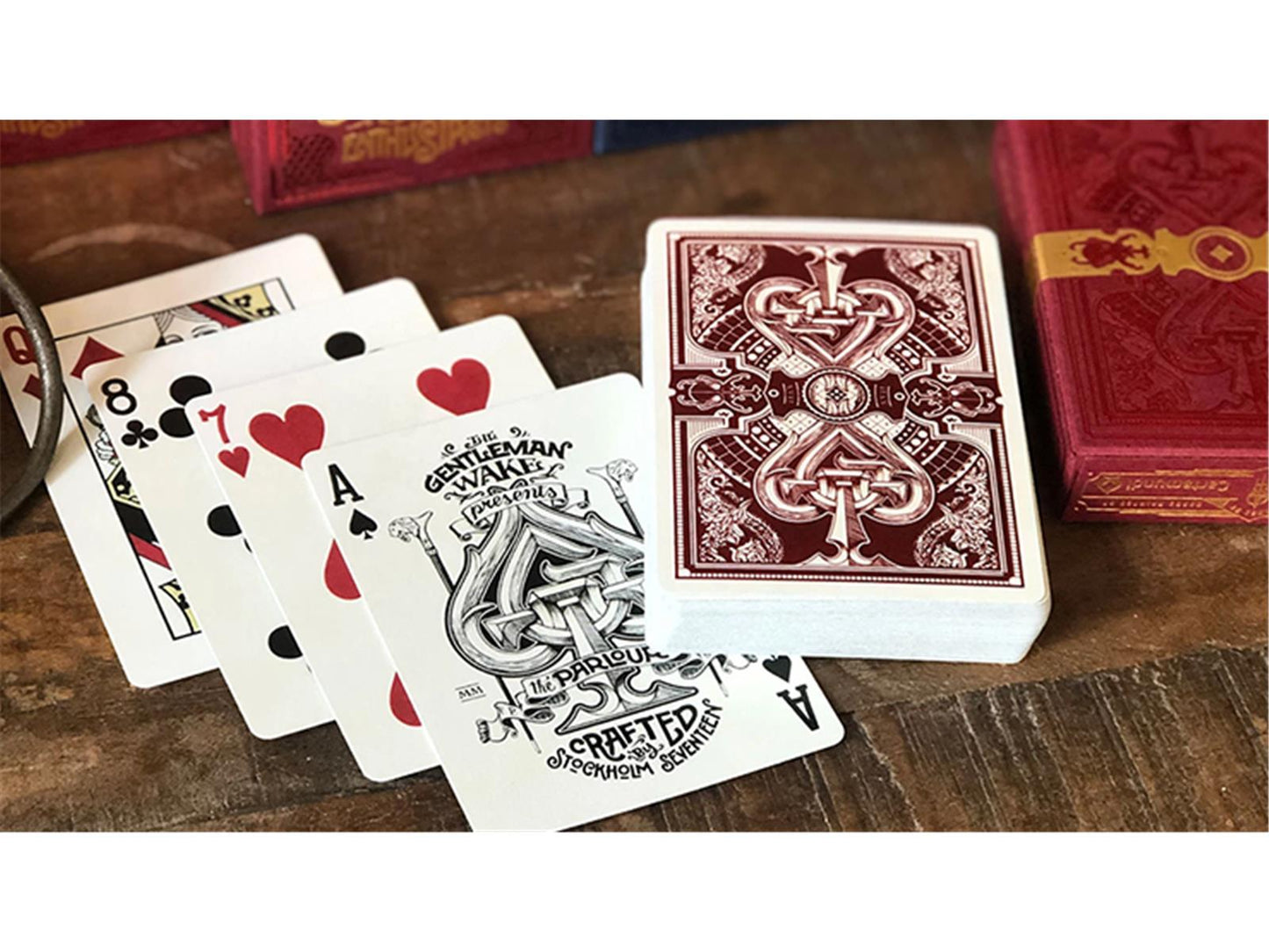 The Parlour Playing Cards (Red)