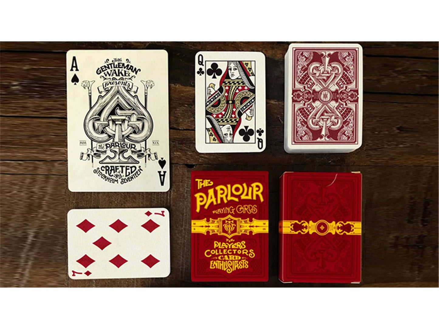 The Parlour Playing Cards (Red)